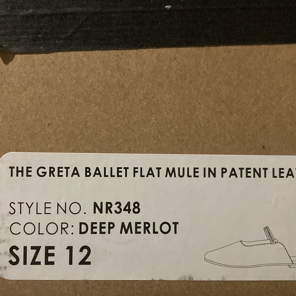 Madewell Greta Ballet Flat Mule NEW - Picture 11 of 11